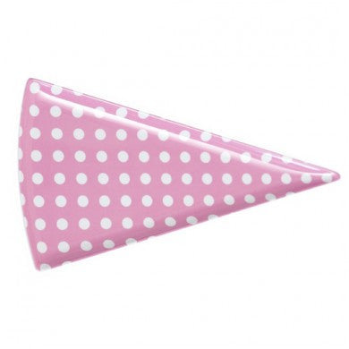 Pink Party Plate: Cake or Pizza